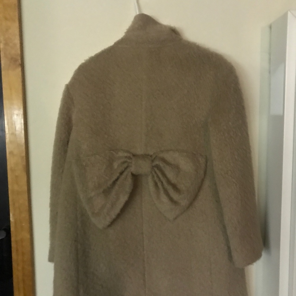 Kate Spade New York Daphne coat in camel